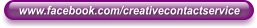 www.facebook.com/creativecontactservice
